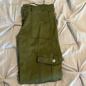Olive Green Cargo Pants